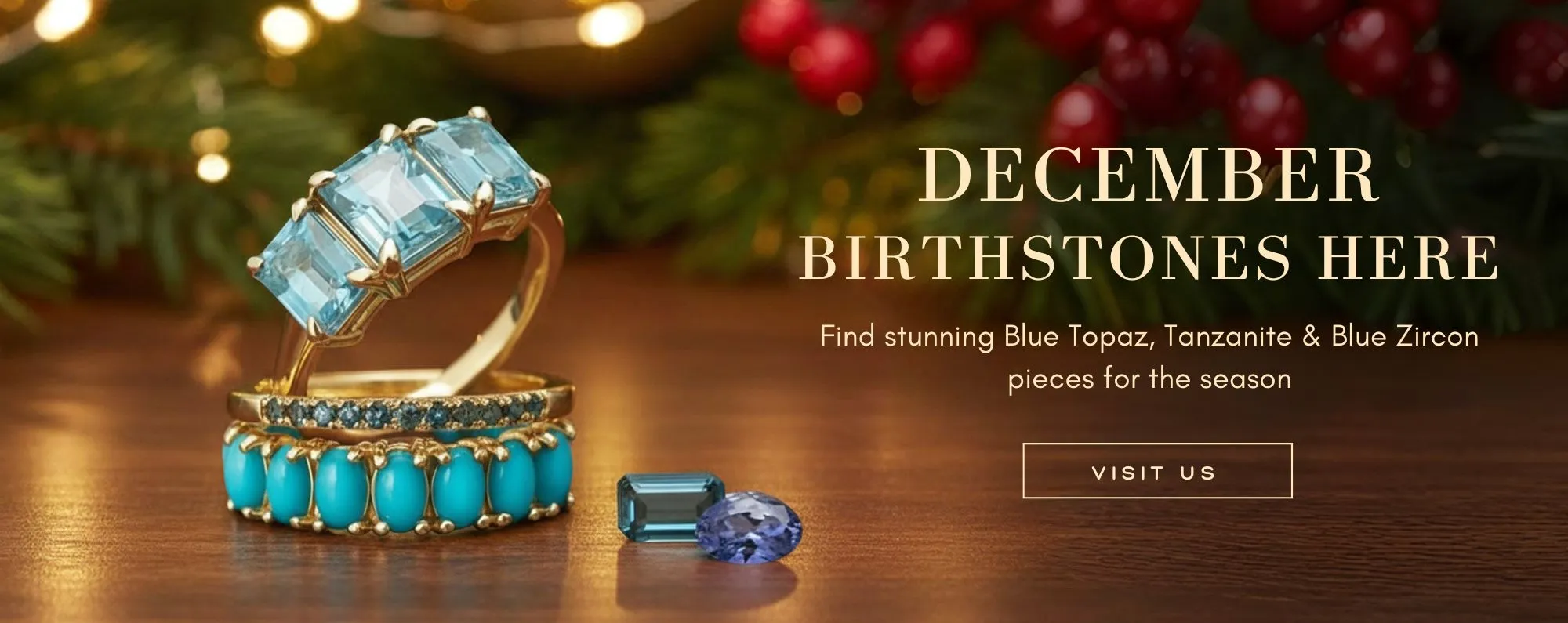 December Birthstone Jewelry Collection at Lovette Jewelers